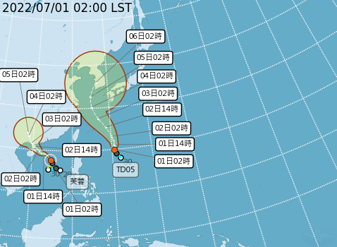 週末雙颱夾擊！3區慎防強烈雨彈　「艾利」颱風估今生成