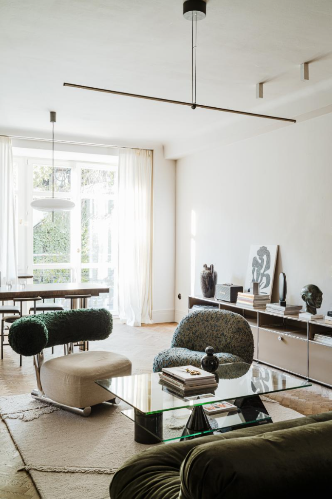 Paradowski Studio將現代主義與復古調性融合！軟裝搭配妥貼的波蘭私人宅邸