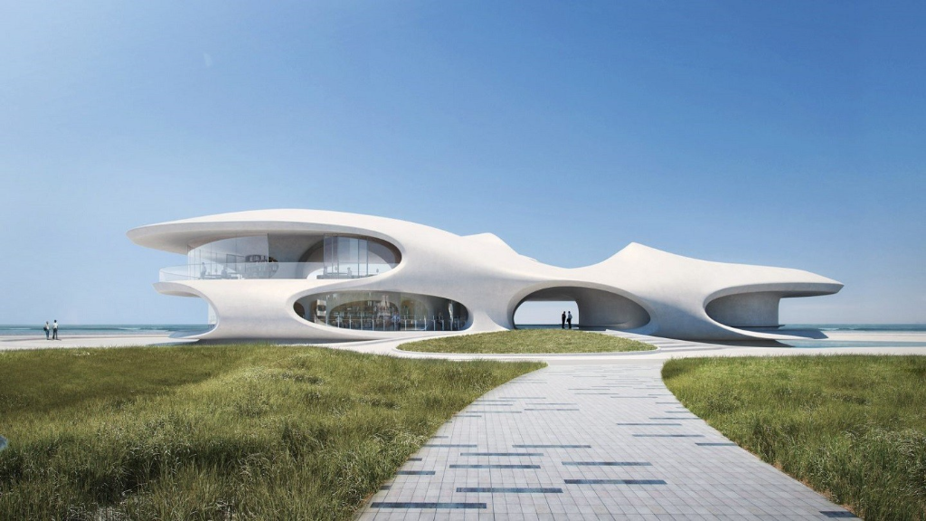 【建築巡禮】未來系建築！穿越時空的「雲洞圖書館」