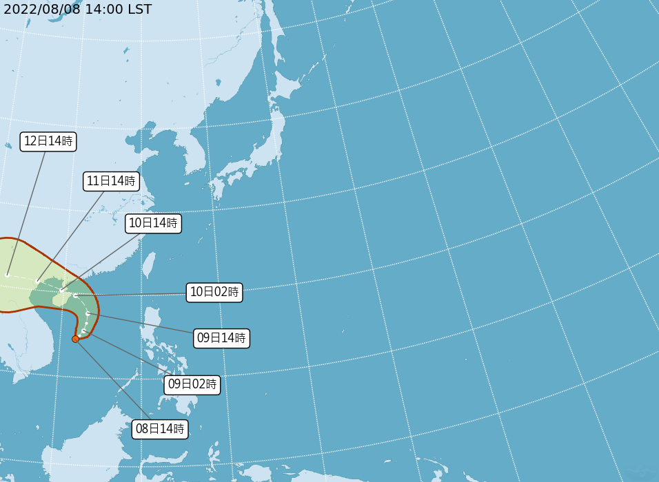 熱帶低壓生成！最快今增強為颱風「木蘭」　對台影響曝光