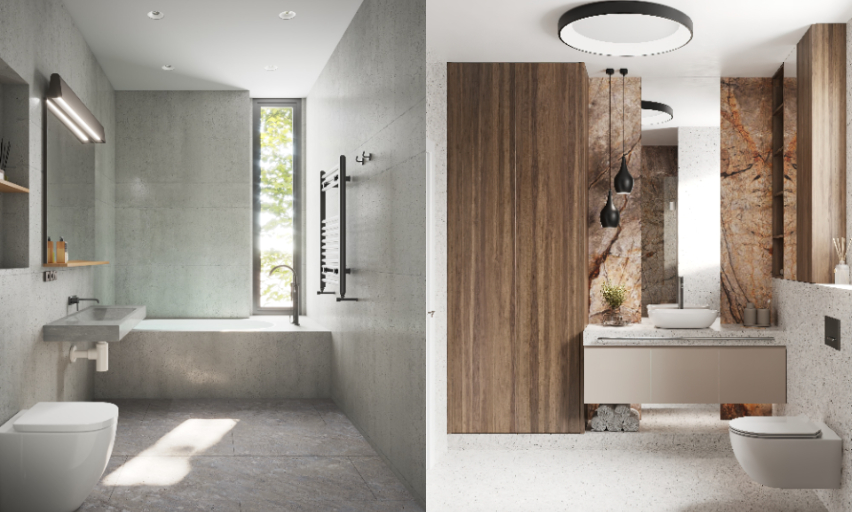 挑對浴室牆面飾材 提升空間質感又易清潔