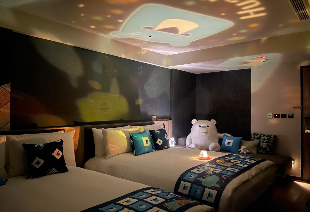 獨家！HotelsCombined x 煙波國際觀光集團聯名推出「比比熊主題家庭房」