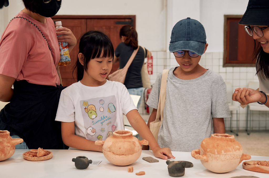 花蓮陶文化至少五千年歷史　兒童美感夏令營作品開展
