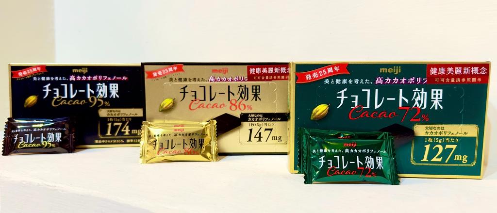 即日起到5/14為止！日本連續8年銷售第一「明治巧克力效果黑巧克力」全家第二件六折，買任兩件還可抽大獎