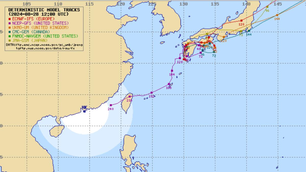 天氣／美模式最新一報！珊珊颱風恐「回馬槍撲台」　氣象署回應了