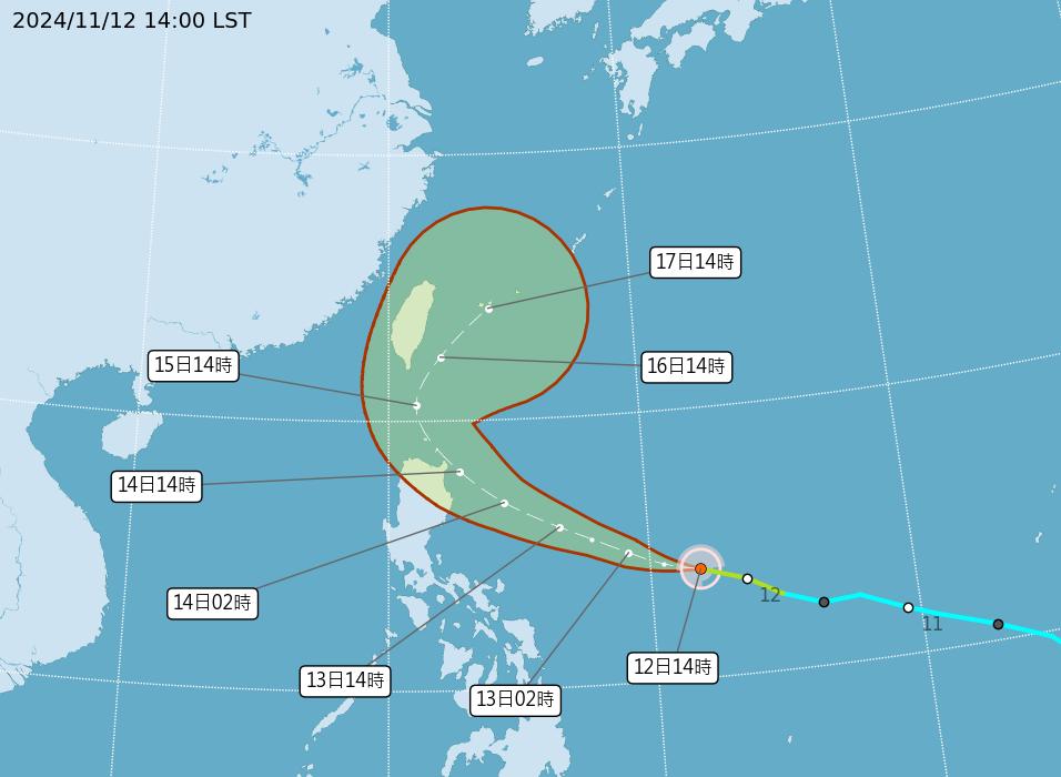 天兔恐變穿心颱？專家曝「北轉角度」是關鍵　風雨恐炸這4區