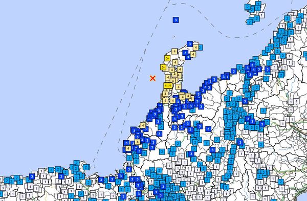 狂搖20秒！日本石川縣能登半島發生規模6.4地震