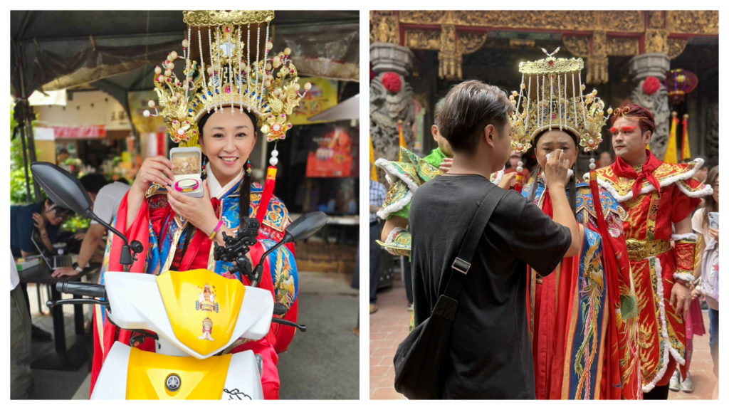 《戲說台灣》女星化身媽祖快閃現身白沙屯！痛哭曝「神緣感應」：宛如在旁輕輕地撫摸