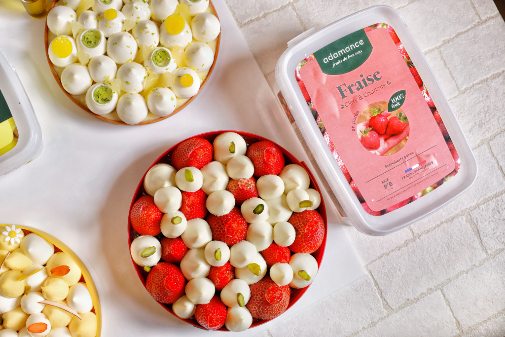 風靡全球甜點界的「果泥新星」Adamance艾達曼登台亮相 開元食品引進法國頂級純天然果泥，掀起甜點創作的純粹風味新選擇