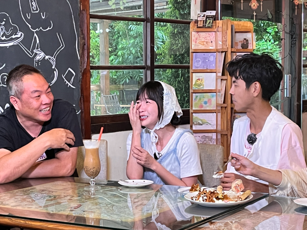 籃籃被懲罰進民雄鬼屋　與若潼嚇到哭到噴淚