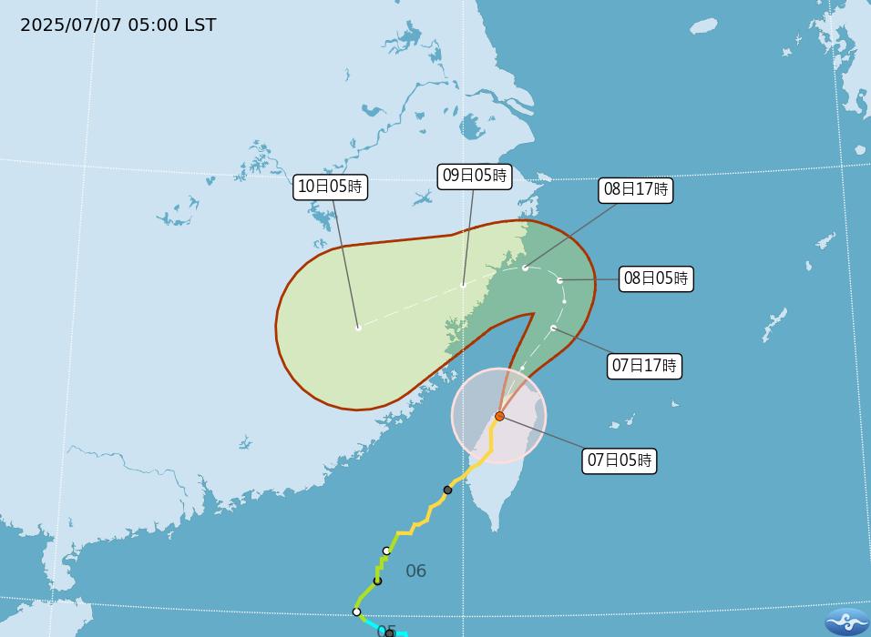 丹娜絲降雨熱區北移！全台嚴防豪大雨　專家示警：別往這裡跑
