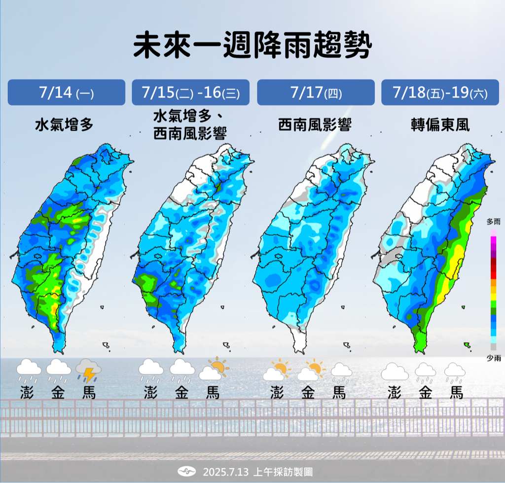 全台炸雨變天！本週恐新颱風「直逼台灣」　專家示警：影響很大