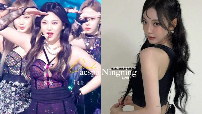 蘋果型身材瘦身模板！aespa 寧寧「減肥8招」：222斷食瘦出天鵝頸、直角肩