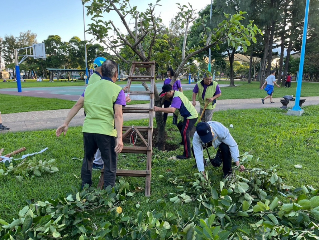 百人共練氣功，桃園市龍岡森林氣功協會推動社區健康新日常