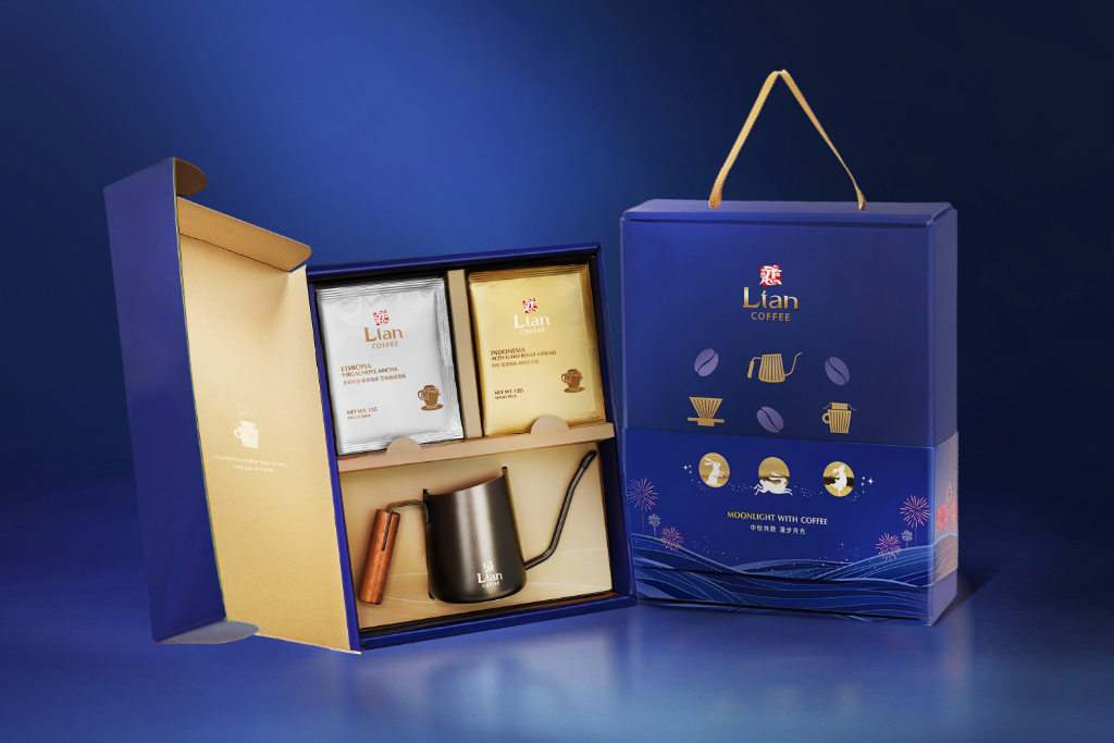 「戀」咖啡禮盒亮相，中秋送禮新選擇 嚴選衣索比亞耶加雪菲與印尼亞齊迦佑雙產區，以兩地風土釀造專屬中秋的香氣記憶