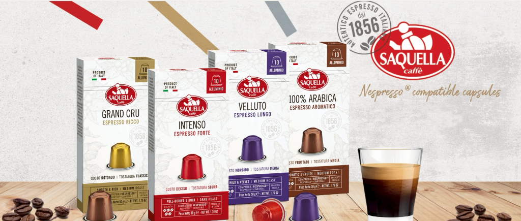 7-ELEVEN 獨家販售！來自義大利SAQUELLA 全新咖啡膠囊系列正式登台，買一送一再抽大獎