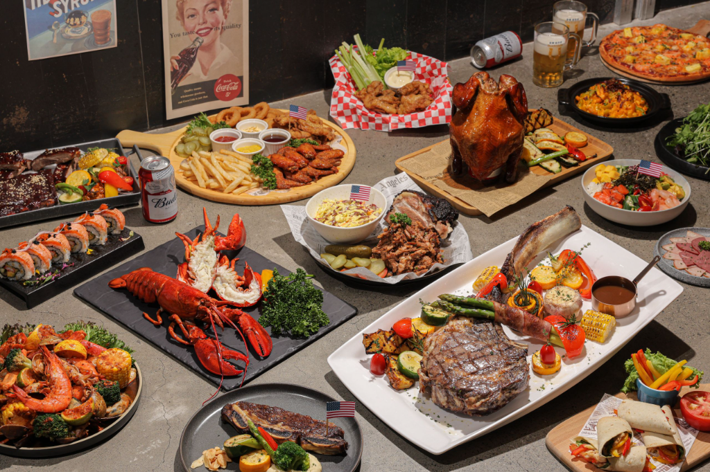 豐FOOD自助餐推出「美式嘉年華」肉食控準備暴動！身分證藏寶藏　對中3碼送「美式牛小排」加碼為「鏟子超人」補充能量款待龍蝦料理