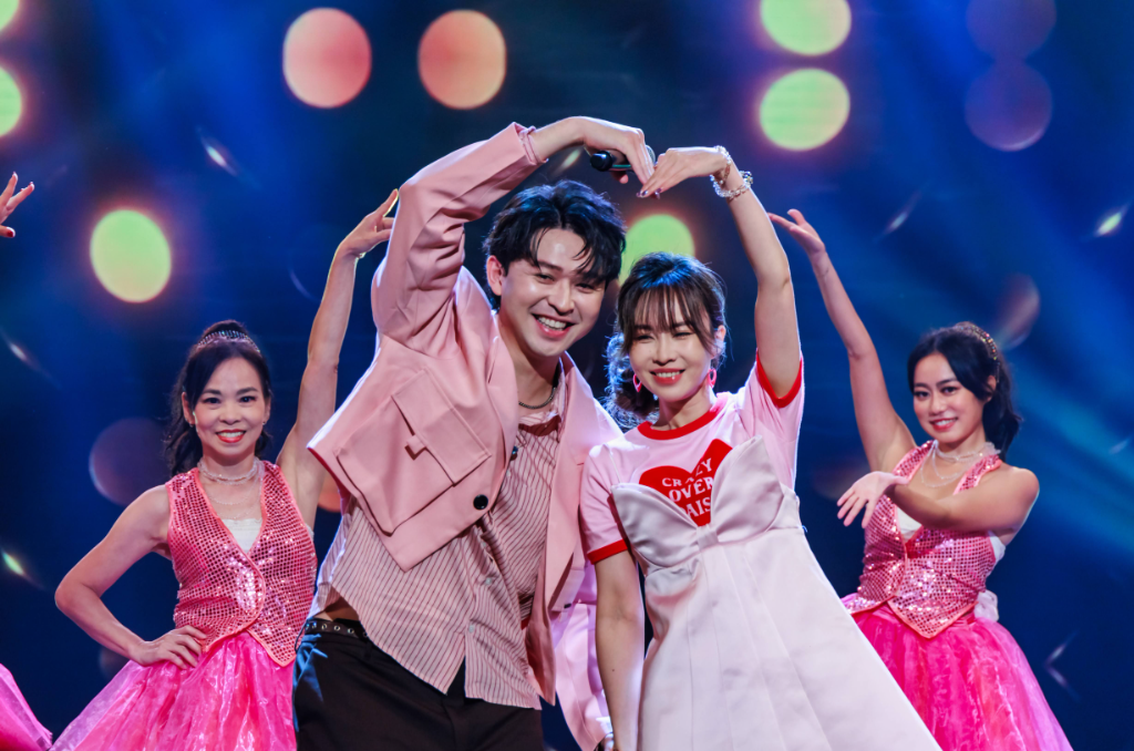 李子森、杜忻恬太登對　蔡秋鳳竟誤當兩人是「夫妻」   