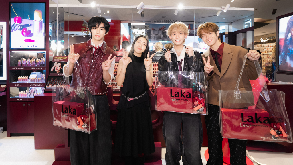 韓國無性別彩妝品牌 Laka 首次登台！禾雁凱 Kai、彫秦、F.F.O 鈞嘉現身快閃店　自曝妝容撇步、BL 劇宣傳計畫一次說