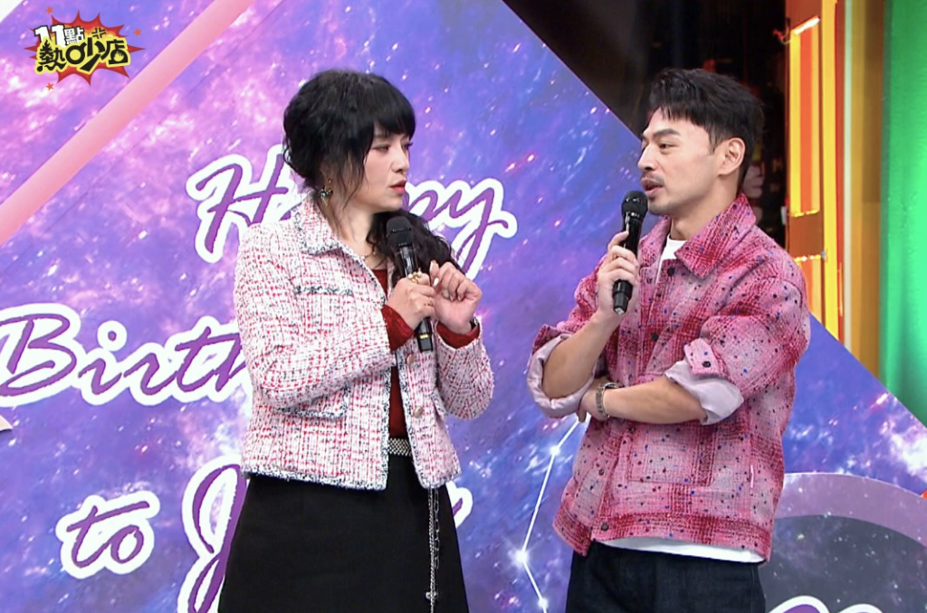 唐綺陽瘦身後大解放！罕見短裙造型曝光　猛貼臉猛男雙胸肌「口嫌體正直」