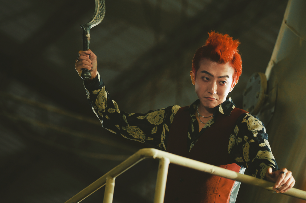 《角頭》張懷秋頂紅髮壞上加壞！新片成「北館」高捷外甥　不念舊情殺進驅魔界