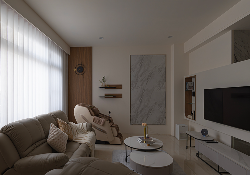 【安厝設計 王怡涵、方繹杉】留白見質 光影共生 織就柔軟溫馨的都會棲居