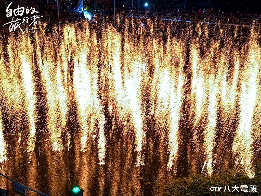 融融挑戰韓國最美火祭！體驗百年火祭「咸安落火」：此生必看