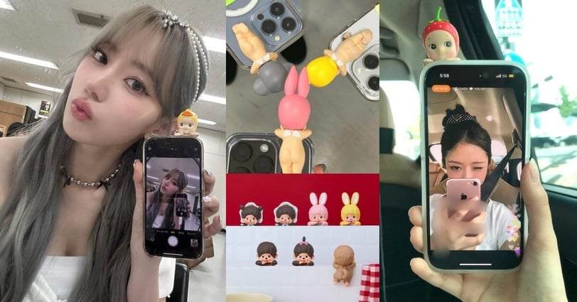 IVE、LE SSERAFIM 都在瘋！「Hippers 手機裝飾」爆紅，蒙奇奇、Sonny Angel 超可愛