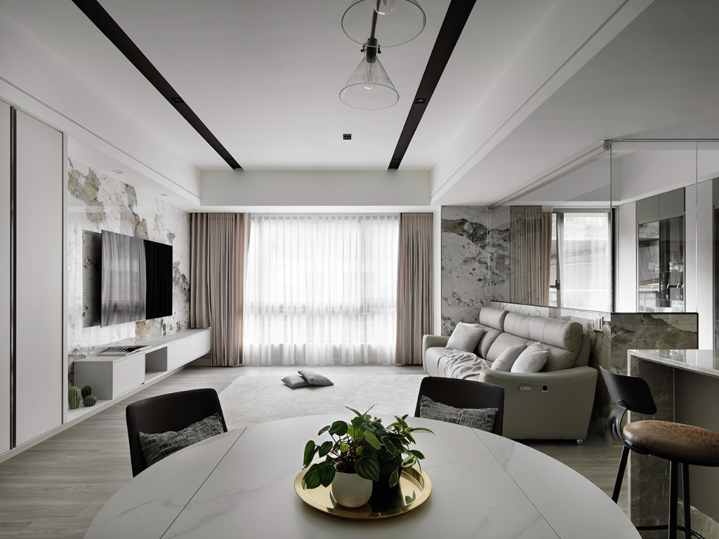 K-Design Award 獲獎作品！十晴室內裝修 由光影編織的空間裡 明亮是不變的主調