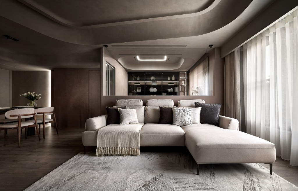 綠意築居：光域浮岸 以曲線與不變的溫馨記憶雕琢居家恆常之美