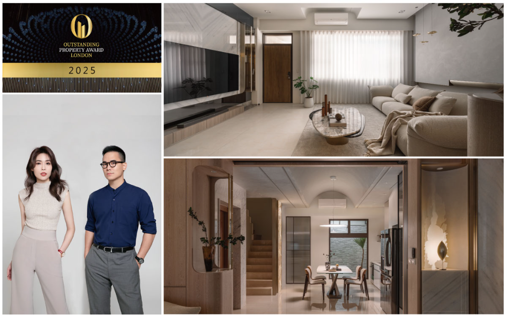 【安厝設計】2025 OPAL倫敦傑出地產大獎 設計滿盈文化暖韻點亮Winner光彩！