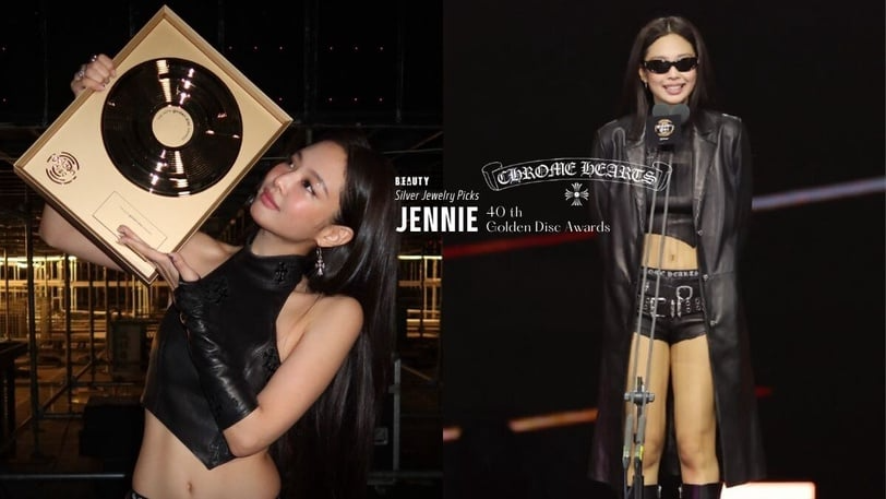 2026金唱片Jennie同款「克羅心」銀飾整理！不靠高珠反成全場焦點，低調卻最有態度！