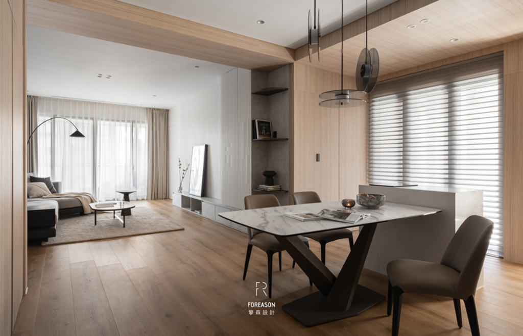 【擎森設計 陳楚扉】留白之間從容敘事 晨曦與暮色交織的理想居境