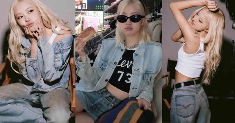 BLACKPINK Rosé 「同款 Levi’s®牛仔褲」台灣就能入手！這兩款牛仔褲型號超顯腿長！