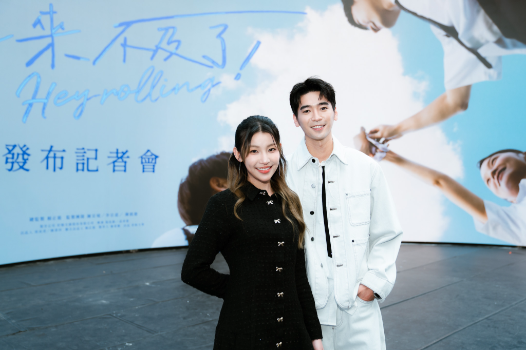 采子沉澱一年重返影視圈　攜手涂善存回母校大談校園戀愛