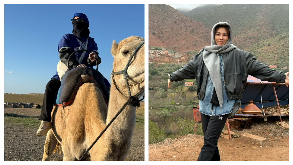 蔡健雅獨闖北非摩洛哥！騎駱駝勾起被馬甩落舊傷回憶　沙漠中忍不住落淚