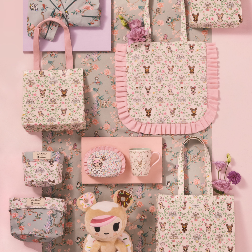 Cath Kidston X tokidoki 全新登場！當英倫碎花遇上犯罪級可愛，浪漫與叛逆的可愛革命