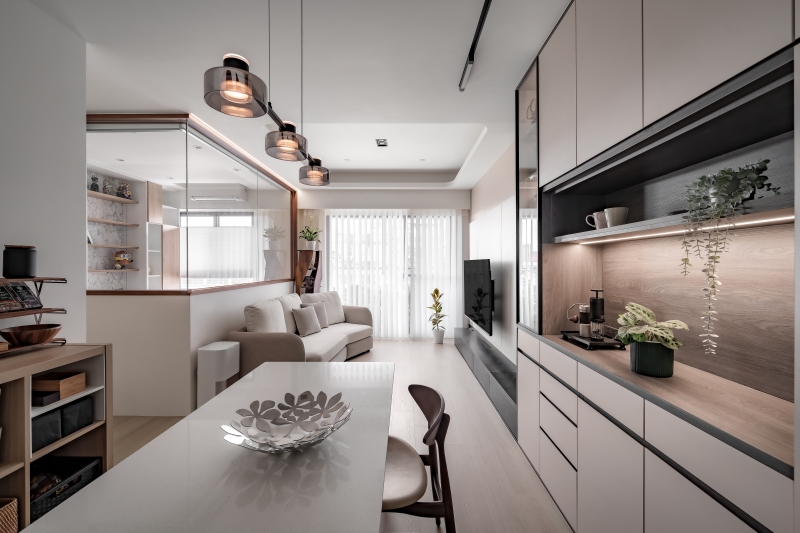 溫柔層次 俐落現代的理想暖居 ｜ 歐德傢俱