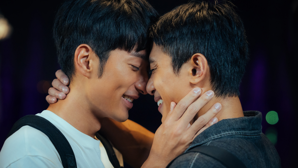 BL劇《向流星許願的我們》鍾岳軒、初孟軒忘情舌吻一分鐘　身分錯置埋伏筆「太燒腦」