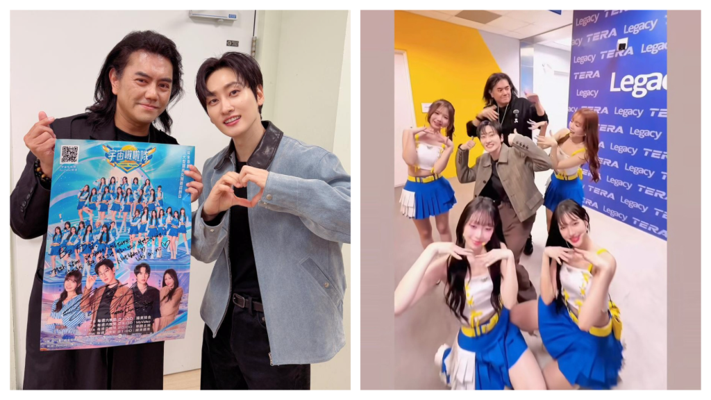 《宇宙啦啦隊》製作人B2帶傷跳舞！SJ銀赫笑翻親自轉發　Sandy讚：勵志到不行