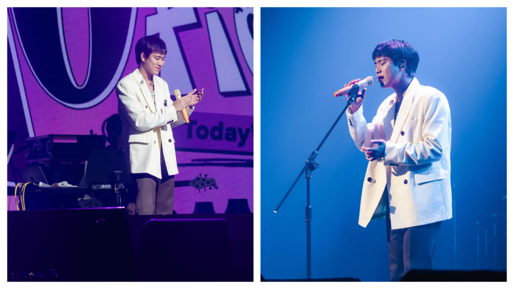 李茂珍來台共度白色情人節！後台狂嗑台灣美食　大讚牛肉泡麵、牛軋糖超好吃