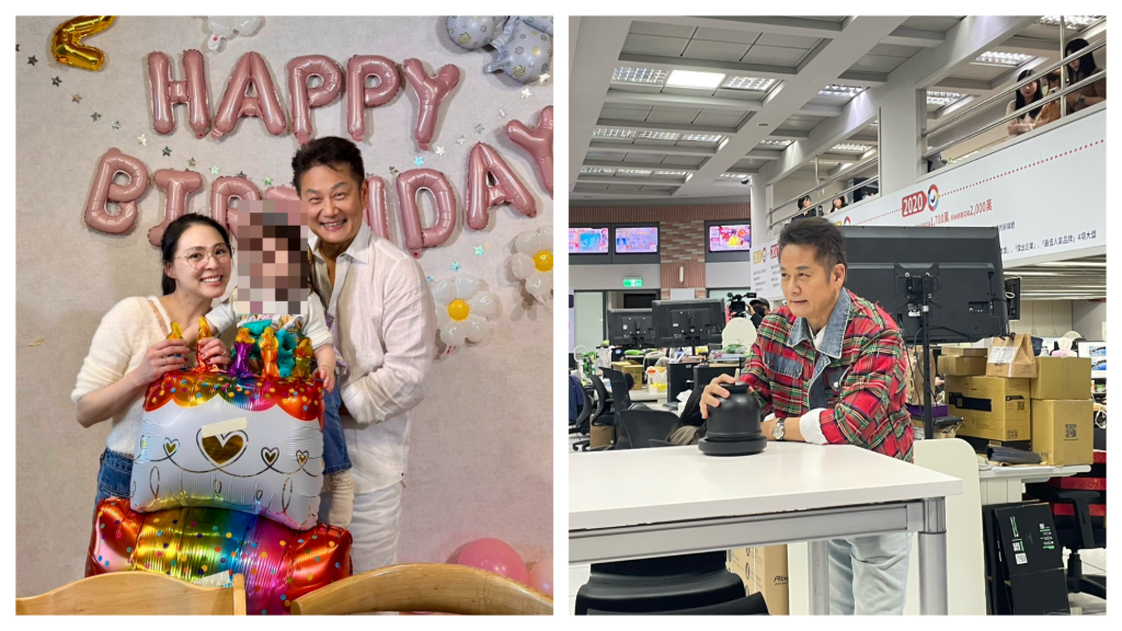 徐乃麟寵熊熊2歲女兒變孫女傻瓜！幫剔牙還唱《Baby Shark》討抱　做蛋糕即翻車