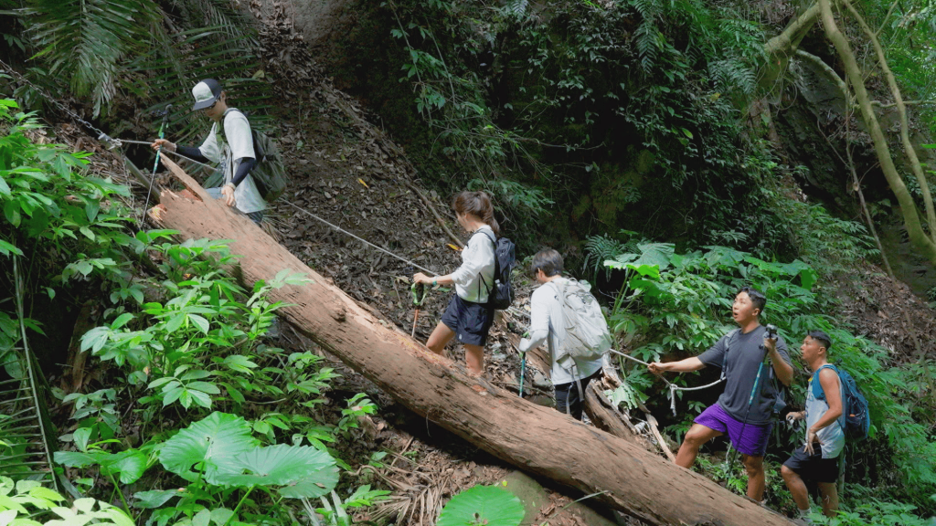 《細細山路私密達》挑戰魔王古道全員崩潰　李濬榮、南優賢全程互相拉扶