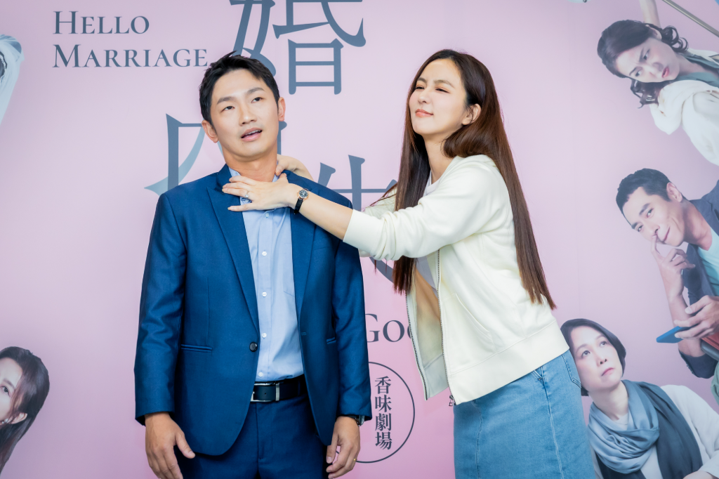 蔡昌憲與空姐妻追《逐玉》獲封「短腿張凌赫」　甜喊：老婆是護著我的