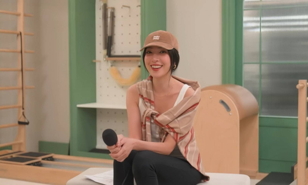 楊謹華拉老公一起動起來！從抗拒健身到愛上「器械皮拉提斯」　幻想自己是Jennie