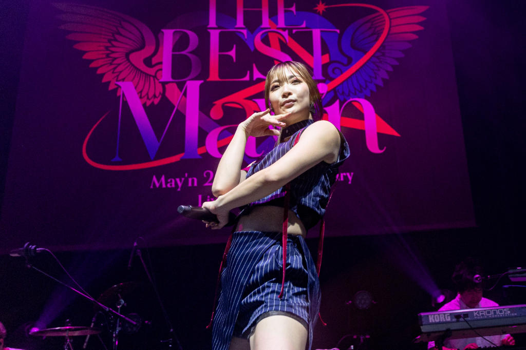 May'n出道20周年開唱！狂飆《超時空要塞》神曲　全程中文笑喊！全場粉絲都是「中文老師」