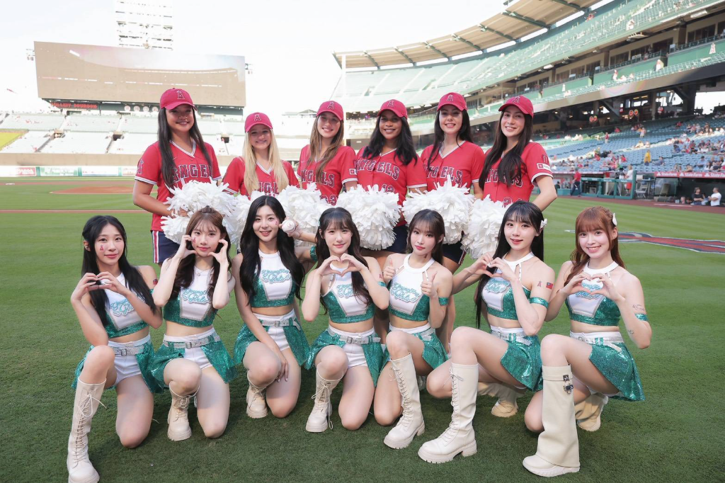 YoungKey Girls登上MLB天使隊主場演出　海外球迷嗨翻大讚：「台灣女孩太可愛！」