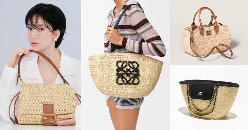 2026夏日精品草編包推薦！CHANEL、宋慧喬同款FENDI、Miu Miu等夢幻款一次看