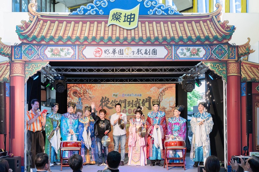 攜手明華園日字戲劇團跨界合作！燦坤3C48年深耕台灣　科技結合傳統藝術打造文化新體驗