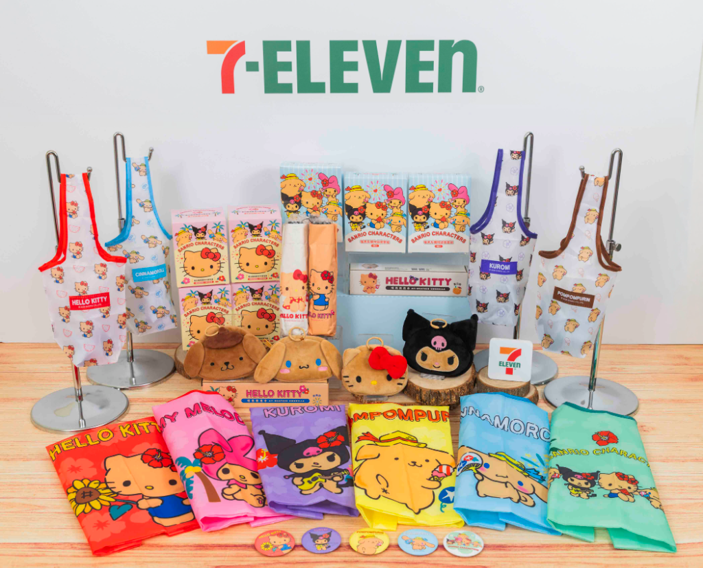 三麗鷗粉絲衝了！7-ELEVEN獨家推出「三麗鷗曬傷系列」　首推擬人化咖啡娃娃